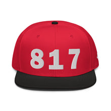 Load image into Gallery viewer, 817 Area Code Snapback Hat