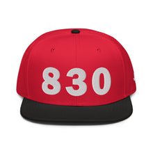 Load image into Gallery viewer, 830 Area Code Snapback Hat