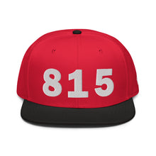 Load image into Gallery viewer, 815 Area Code Snapback Hat