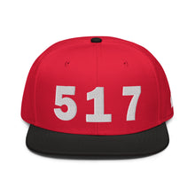 Load image into Gallery viewer, 517 Area Code Snapback Hat