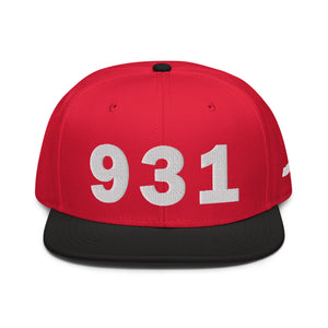 931 Area Code Snapback Hat