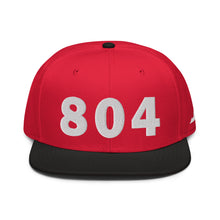 Load image into Gallery viewer, 804 Area Code Snapback Hat