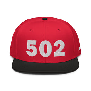 502 Area Code Snapback Hat