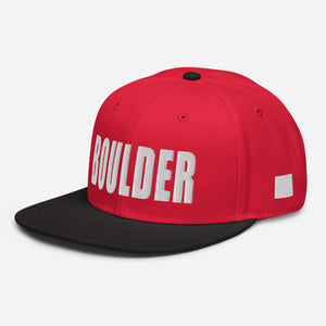 Boulder Colorado Snapback Hat