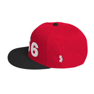 856 Area Code Snapback Hat