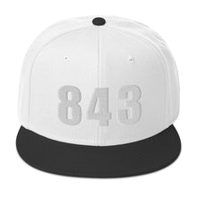 Load image into Gallery viewer, 843 Area Code Snapback Hat