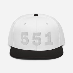 551 Area Code Snapback Hats