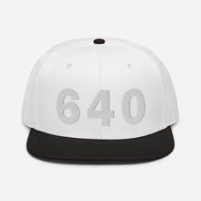 Load image into Gallery viewer, 640 Area Code Snapback Hat