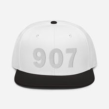 Load image into Gallery viewer, 907 Area Code Snapback Hat