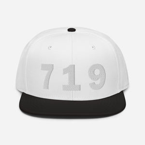 719 Area Code Snapback Hat