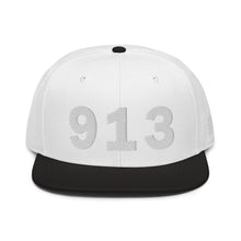 Load image into Gallery viewer, 913 Area Code Snapback Hat