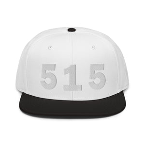 515 Area Code Snapback Hat