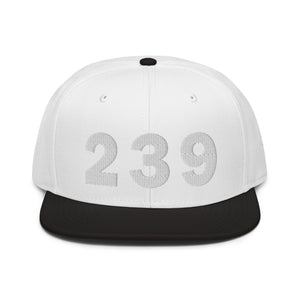 239 Area Code Snapback Hat