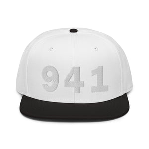941 Area Code Snapback Hat