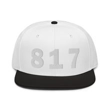 Load image into Gallery viewer, 817 Area Code Snapback Hat