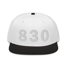 Load image into Gallery viewer, 830 Area Code Snapback Hat