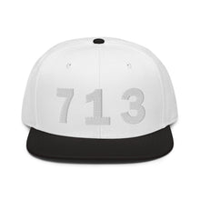 Load image into Gallery viewer, 713 Area Code Snapback Hat