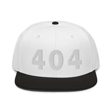 Load image into Gallery viewer, 404 Area Code Snapback Hat