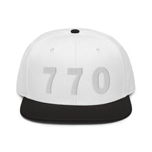 Load image into Gallery viewer, 770 Area Code Snapback Hat