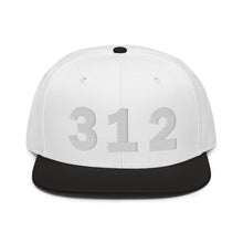 Load image into Gallery viewer, 312 Area Code Snapback Hat