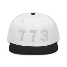 Load image into Gallery viewer, 773 Area Code Snapback Hat