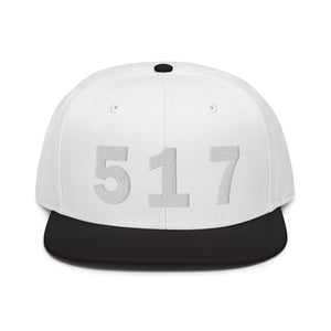 517 Area Code Snapback Hat