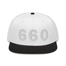 Load image into Gallery viewer, 660 Area Code Snapback Hat