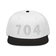 Load image into Gallery viewer, 704 Area Code Snapback Hat