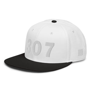 307 Area Code Snapback Hat