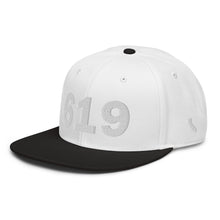 Load image into Gallery viewer, 619 Area Code Snapback Hat