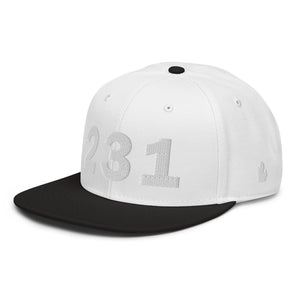 231 Area Code Snapback Hat