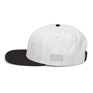 316 Area Code Snapback Hat