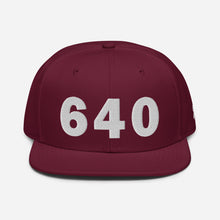 Load image into Gallery viewer, 640 Area Code Snapback Hat