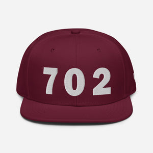 702 Area Code Snapback Hat