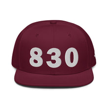 Load image into Gallery viewer, 830 Area Code Snapback Hat