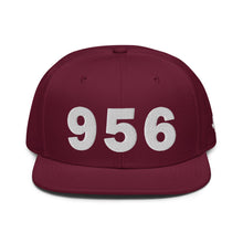 Load image into Gallery viewer, 956 Area Code Snapback Hat