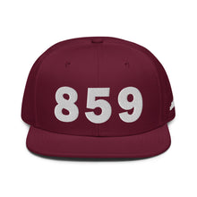 Load image into Gallery viewer, 859 Area Code Snapback Hat