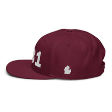 Load image into Gallery viewer, 231 Area Code Snapback Hat