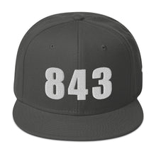 Load image into Gallery viewer, 843 Area Code Snapback Hat