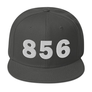 856 Area Code Snapback Hat