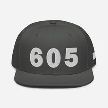 Load image into Gallery viewer, 605 Area Code Snapback Hat