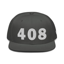 Load image into Gallery viewer, 408 Area Code Snapback Hat