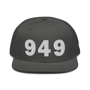 949 Area Code Snapback Hat