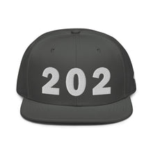 Load image into Gallery viewer, 202 Area Code Snapback Hat