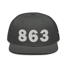Load image into Gallery viewer, 863 Area Code Snapback Hat