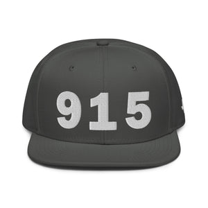 915 Area Code Snapback Hat