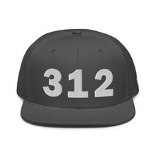 Load image into Gallery viewer, 312 Area Code Snapback Hat