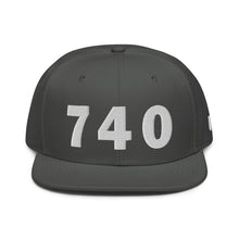 Load image into Gallery viewer, 740 Area Code Snapback Hat