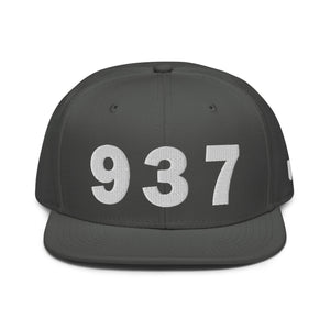 937 Area Code Snapback Hat