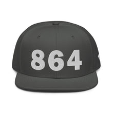 Load image into Gallery viewer, 864 Area Code Snapback Hat